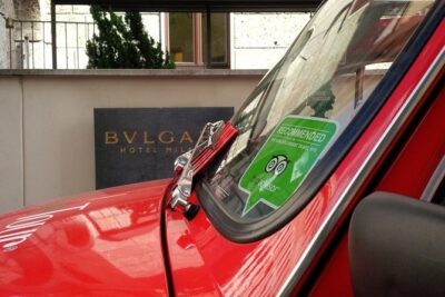 2 hour Vintage Fiat 500 Central City Tour in Milan