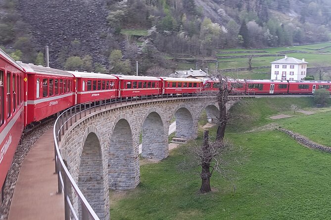 Bernina Red Train, Swiss Alps & St Moritz From Milan - St Moritz arrival and that short city time