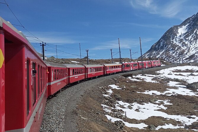 Bernina Red Train, Swiss Alps & St Moritz From Milan - The return to Milan: plan for long evening riding
