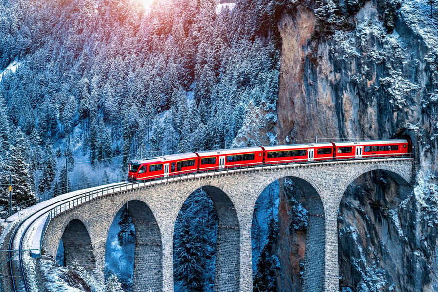 From Milan: Bernina Train Guided Tour to St. Moritz - Riding the UNESCO Bernina Train, the part you will remember