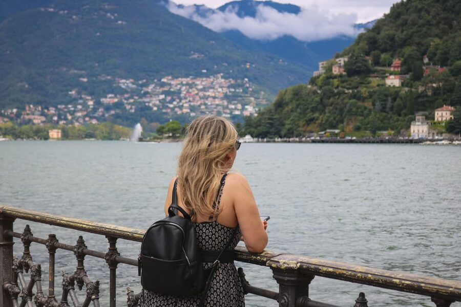 From Milan: Como, Bellagio, Lugano Day Tour & Lake Cruise - From Piazza della Repubblica to Como in about an hour