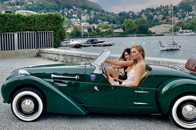 From Milan | Drive a vintage car on Lake Como - Menaggio, Loveno, Nobiallo, and the gelato factor