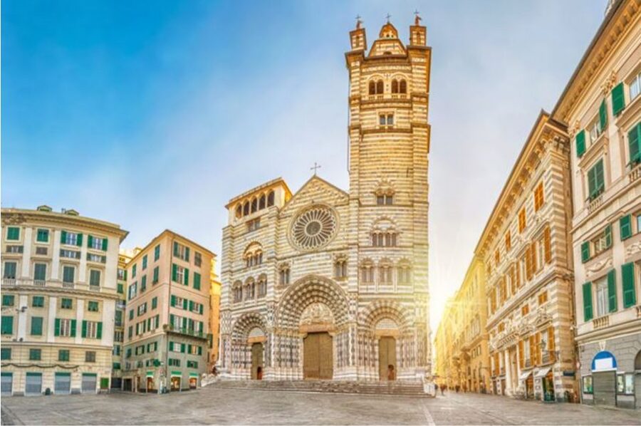 From Milan: Genova & Portofino Full-Day Tour - Genova Highlights: San Lorenzo, the Doges, and Columbus Memorials