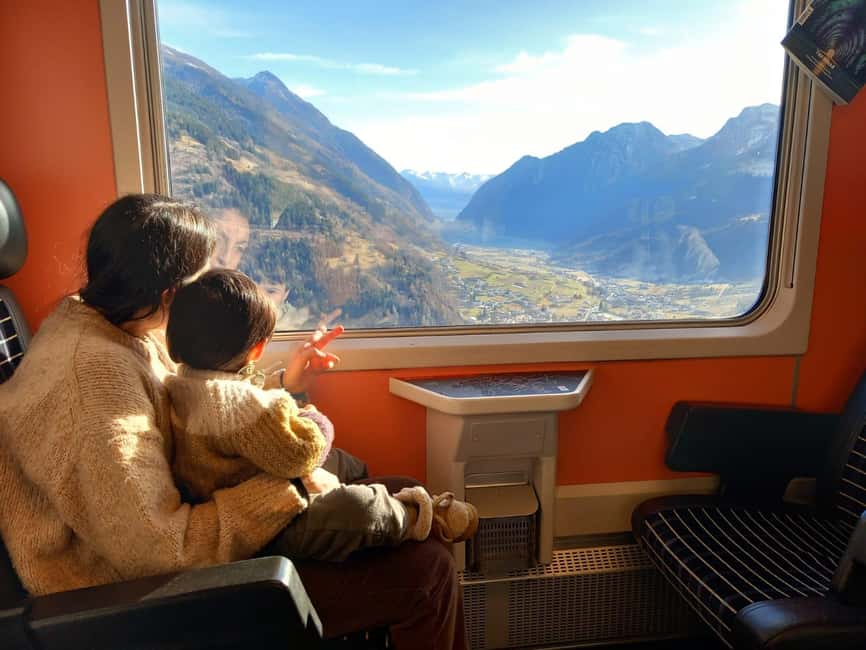 From Milan: Lake Como and Bernina Train Day Trip - Lecco on Lake Como, where the lake feels real