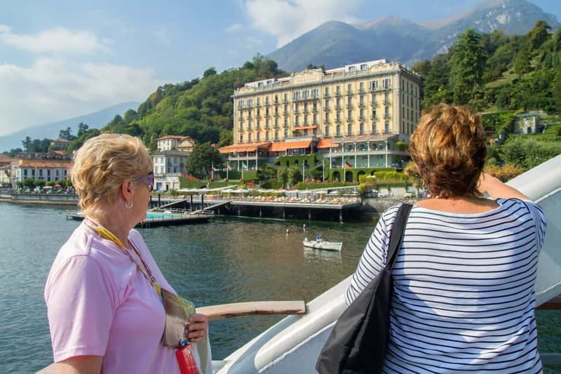 From Milan: Lake Como, Bellagio & Varenna with Private Boat - Ferries and the real-world crowd factor