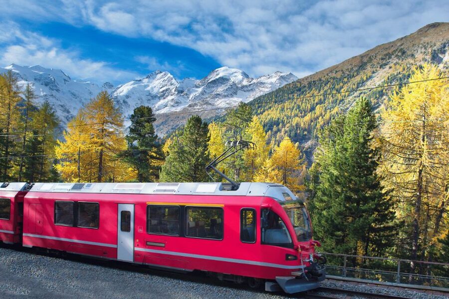 From Milan: Round-Trip Bernina Red Train to Saint Moritz - When to Go: winter magic versus shoulder-season calm