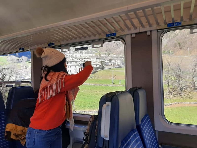 From Milan: Scenic Alps Day Trip with Bernina Train Ride - Milan Central to Lake Como, the clock starts at 8:00