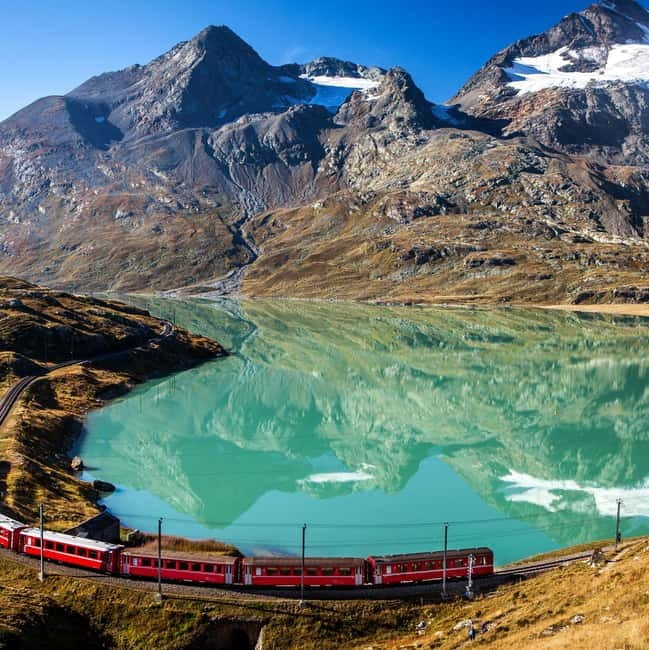From Milan: Scenic Alps Day Trip with Bernina Train Ride - Valtellina Valley road time, your chance at a quick taste stop