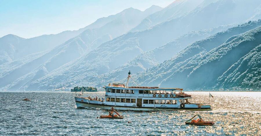 From Milan: Small Group Como, Bellagio, Varenna, Boat Cruise - The boat cruise on Lake Como, where the villa views actually happen