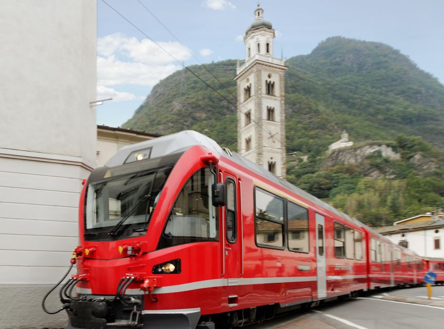 From Milan: St Moritz & Alps Day Trip with Bernina Red Train - Bernina Red Train: the heart of the day