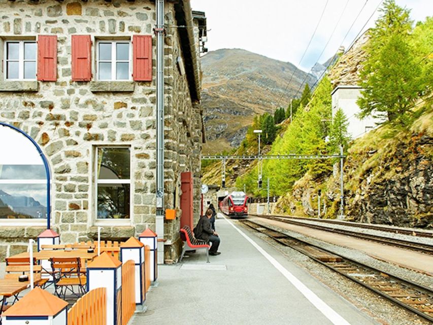 From Milan: St Moritz & Alps Day Trip with Bernina Red Train - Tirano in the afternoon: medieval streets and market-time flavor