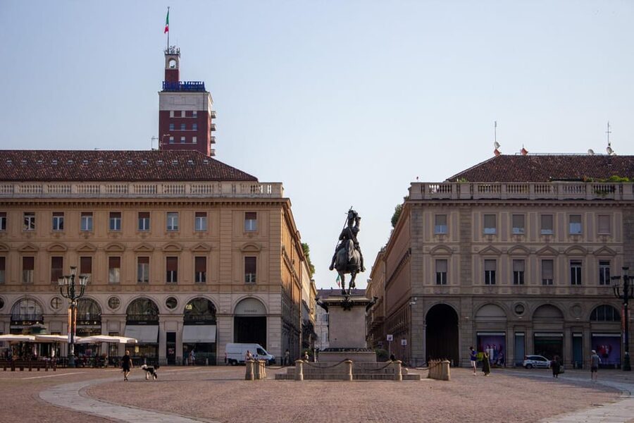 From Milan: Turin & Genoa Full Day Tour - Turin on Foot: Piazza Castello, Mole Antonelliana, and Quick Choices