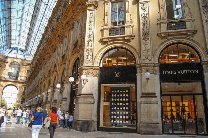 Highlights of Milano Private Walking Tour: Duomo, Castle & Gelato - Galleria Vittorio Emanuele II, Prada and Camparino sights