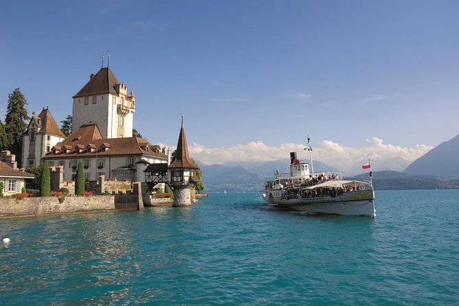 Interlaken and the Green Train of Swiss Alps Day Trip from Milan - Schloss Spiez And Lake Thun (Lunch Break Plus A Scenic Steamboat)
