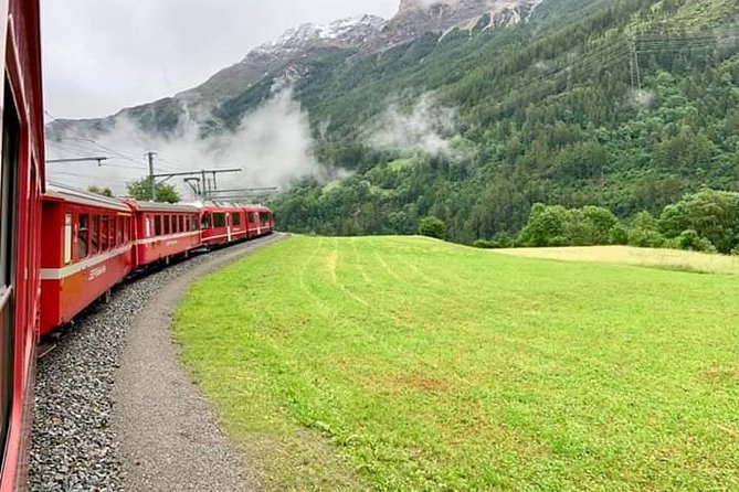 Intimate Small-Group Bernina UNESCO Scenic Train on Swiss Alps - St. Moritz in a Limited Window: Lake Walk, Stairs, Escalator, Then Downtown Time