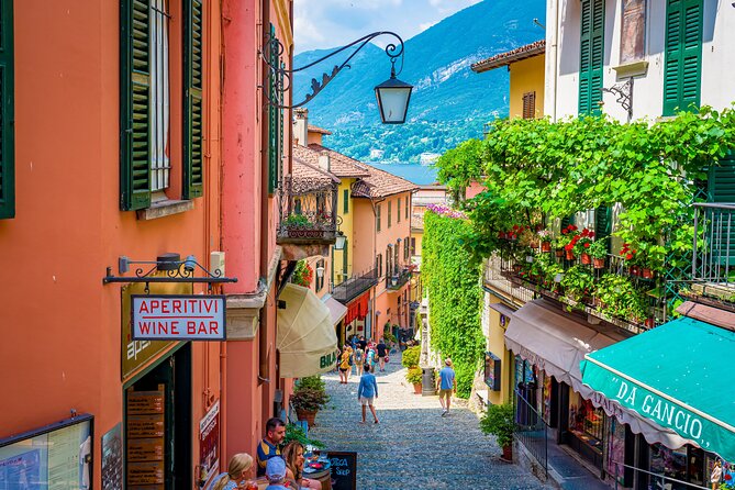 Italy and Switzerland Day Trip: Lake Como, Bellagio & Lugano from Milan - Bellagio on the central promontory: walkable charm with time pressure