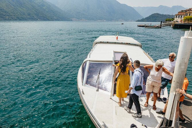 Lake Como and Bellagio with Private Boat Cruise Included - The private boat transfer: short ride, big angle