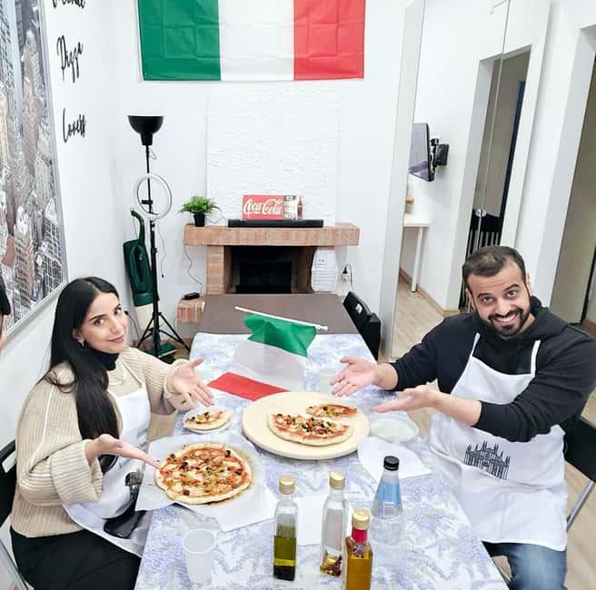 Mamma Mia - Bake The Real Italian Pizza - Eating Your Work, Plus Wine Included