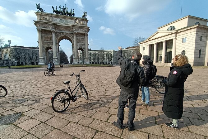 Milan: Bicycle Tour Live Tourist Guide 3 hours and half - Castello Sforzesco and Sant’Ambrogio: The Milan You Came For