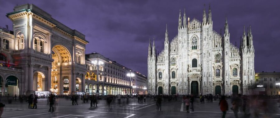 Milan by Night 2-Hour Walking Tour - Vittorio Emanuele Gallery at dusk: the pause that makes photos work