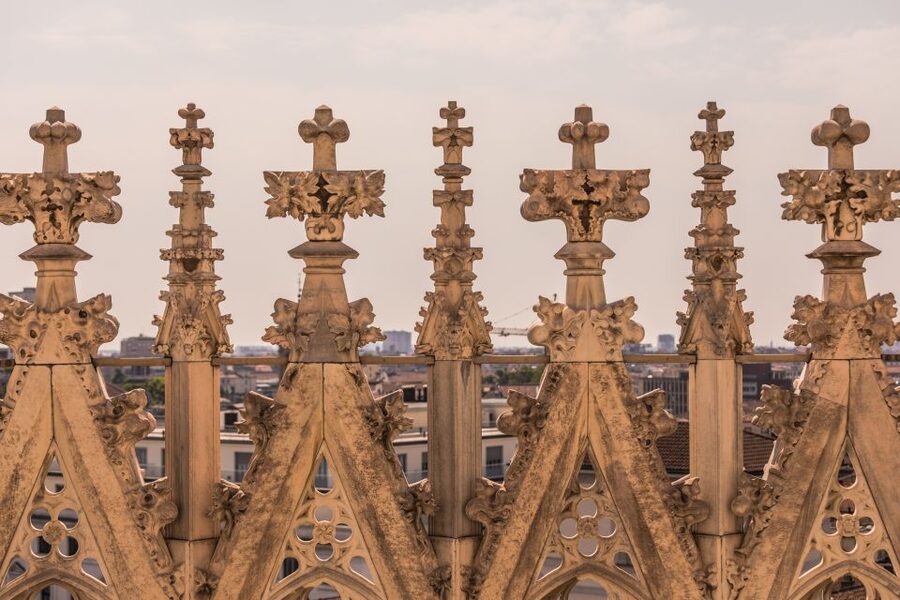 Milan: Cathedral Rooftop Tour - Gargoyles, Spires, and the Golden Virgin Mary Moment