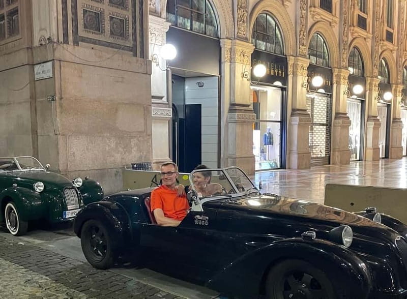 Milan: City Highlights Private Tour by Vintage Car - Stop 3: Arco della Pace (30 minutes) and classic Milan scale