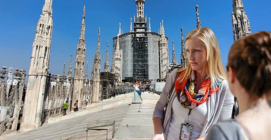 Milan: Da Vinci's Last Supper & Duomo Rooftop Terraces Tour - Duomo terraces: elevator up, stairs still matter, views are the point