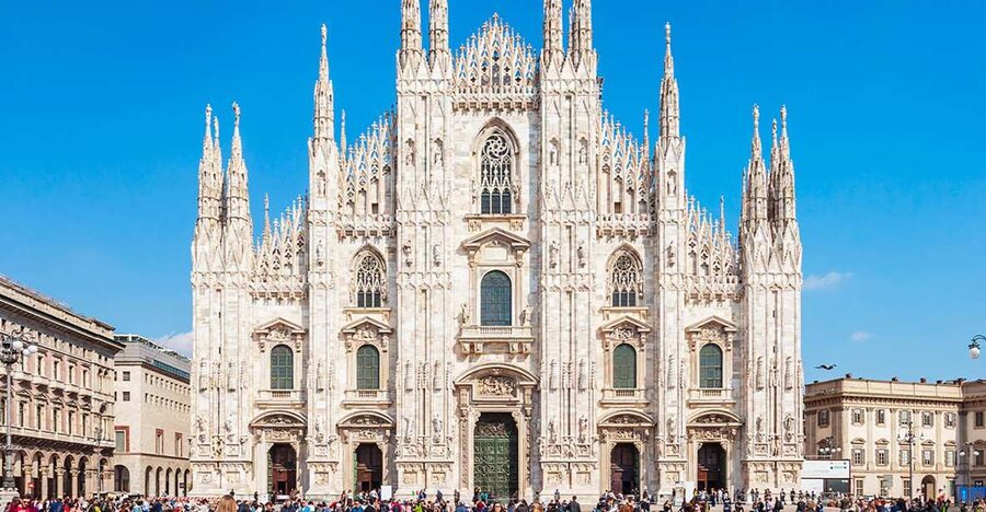 Milan: Guided Cathedral Tour with Rooftop Terraces Access - Stop 2, inside the cathedral, stained glass, chapels, and sculpture