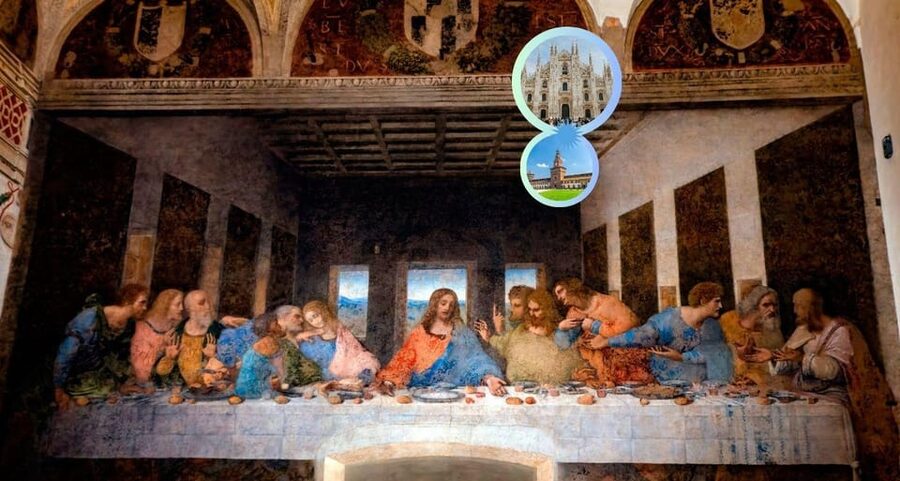 Milan: Last Supper and Sforza Castle Guided Tour - Getting in faster: skip-the-line plus headsets for clarity