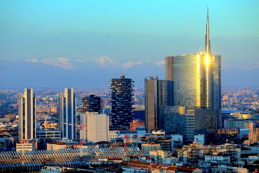 Milan: Night Tour by Bus - Navigli canals after dark: the bohemian walk area you see from the bus