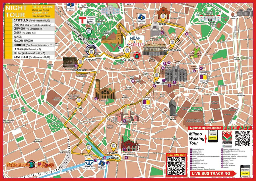 Milan: Night Tour by Bus - Audio guide and headsets: how to avoid a frustrating moment