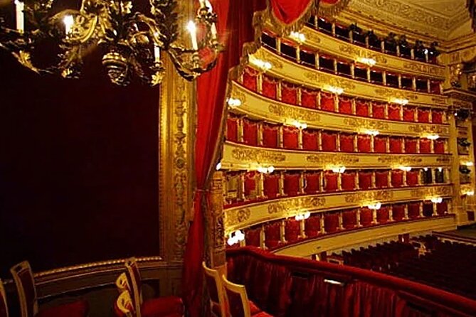 Milan's Opera Gem and La Scala Guided Walking Tour - Stop 1 Inside Teatro alla Scala: Halls, Auditorium, and Backstage