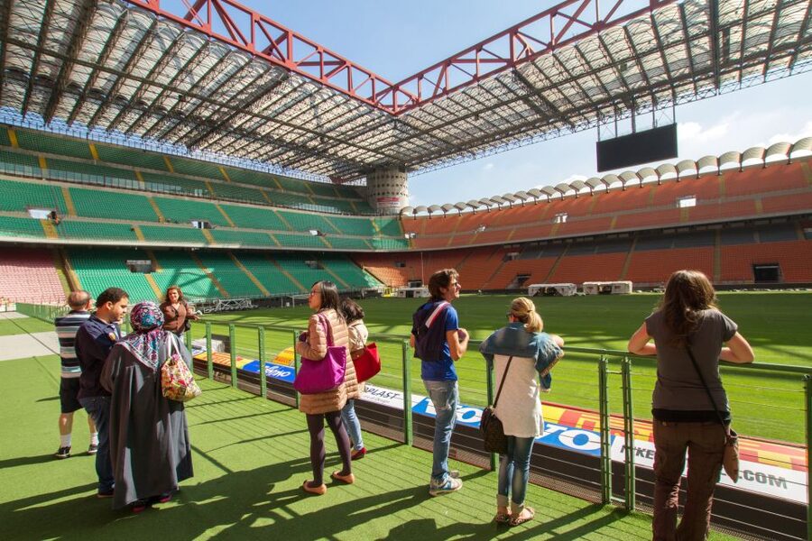 Milan: San Siro Stadium Entry Ticket and Optional Bus Ticket - What You’ll See Inside: Museum Rooms, Trophies, Changing Areas
