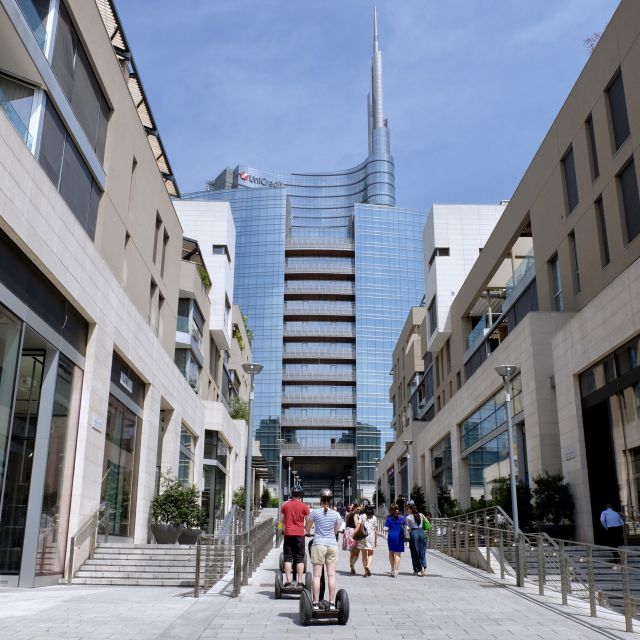 Milan: SEGWAY Tour with Live Tourist Guide 2 hours & half - The Duomo to Skyline idea that actually makes sense in 2 hours