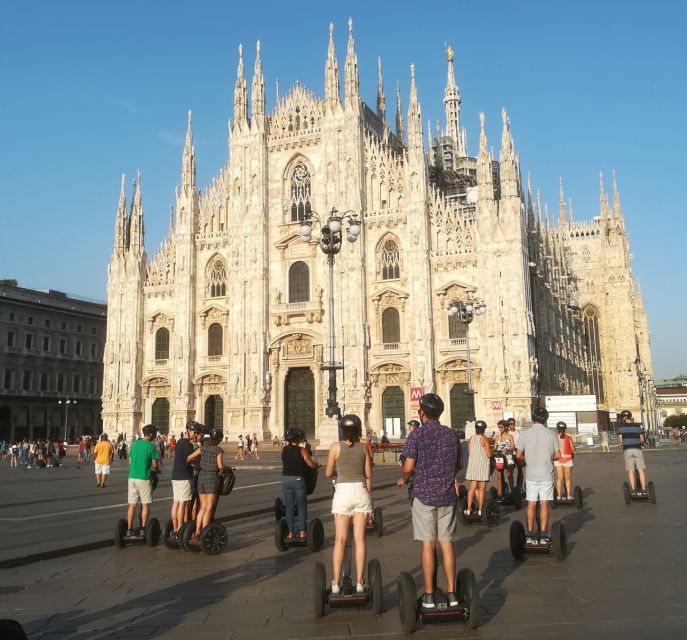 Milan: SEGWAY Tour with Live Tourist Guide 3 hours & half - Key points at a glance