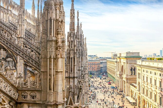 Milan Small Group: Duomo & Rooftop, Sforza Castle, Gelato Tasting - Castello Sforzesco, Piazza Cordusio, and the View Toward Arco della Pace