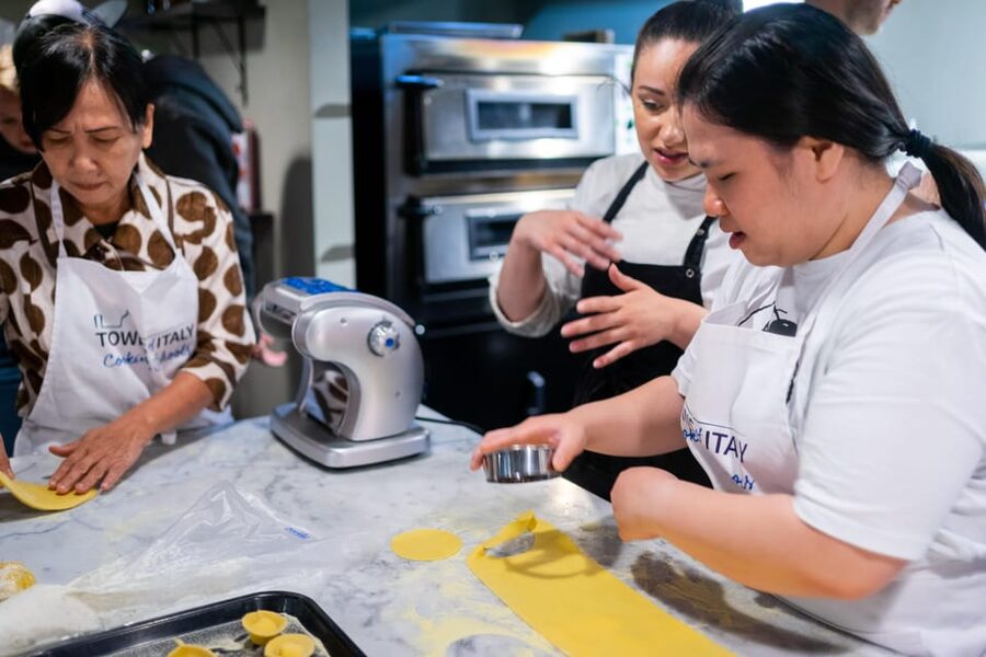 Milan: Small-group Pasta & Gelato Class with Unlimited Wine - Unlimited Wine at the Table, Led in English by Friendly Chefs