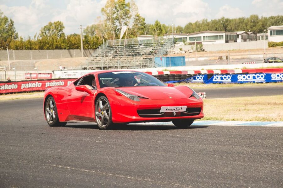 Milan: Test Drive a Ferrari 458 on a Race Track with Video - On-track coaching: race lines, braking, turning, and exit points