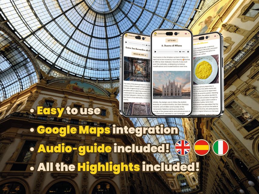 Milano: Digital Guide made by a Local for your walking tour! - A 4-hour self-paced Milan walk with local narration in your pocket
