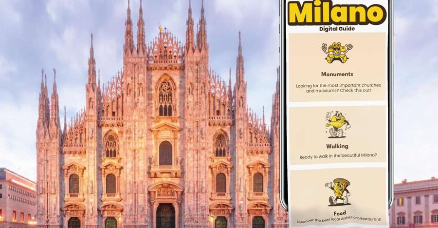 Milano: Digital Guide made by a Local for your walking tour! - Monument stops at your pace, with anecdotes that make them feel alive