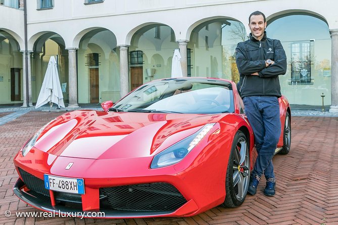 Milano / Lago Maggiore / Arona - Tour in Ferrari - Arona stop: 45 minutes that keeps the day moving