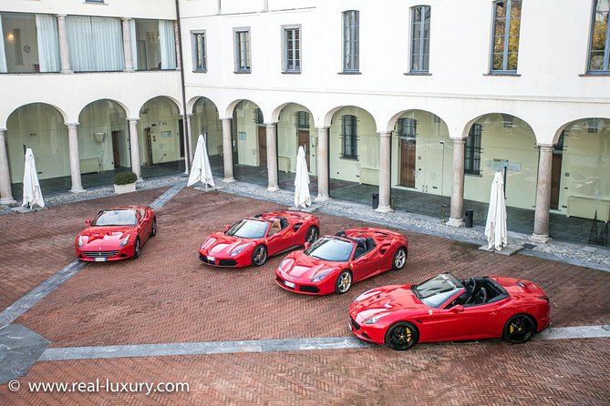 Milano / Lago Maggiore / Arona - Tour in Ferrari - Price and value: what you really pay for at $4,537.90 per group