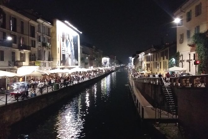 Navigli Walking Tour - small group tour - Darsena: the old dock where canal routes meet