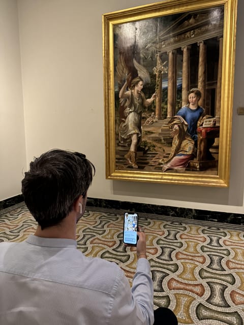 Pinacoteca Ambrosiana audioguide - Following the exhibition path with audio that actually points your eyes