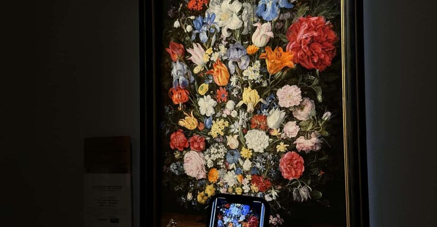 Pinacoteca Ambrosiana audioguide - Price and value at $4.71, plus the headphone and phone reality