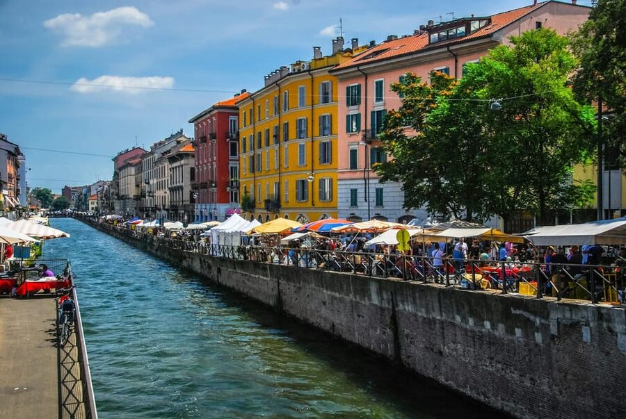 Private Milan Canals and Navigli Neighborhood Guided Tour - Start at Basilica di SantEustorgio, then switch into canal mode
