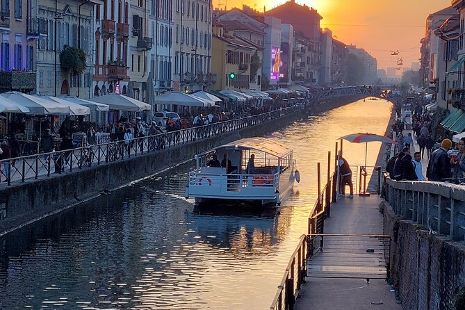 Sunset Navigli Boat Tour in Milan with Optional Aperitivo - Key takeaways before you go