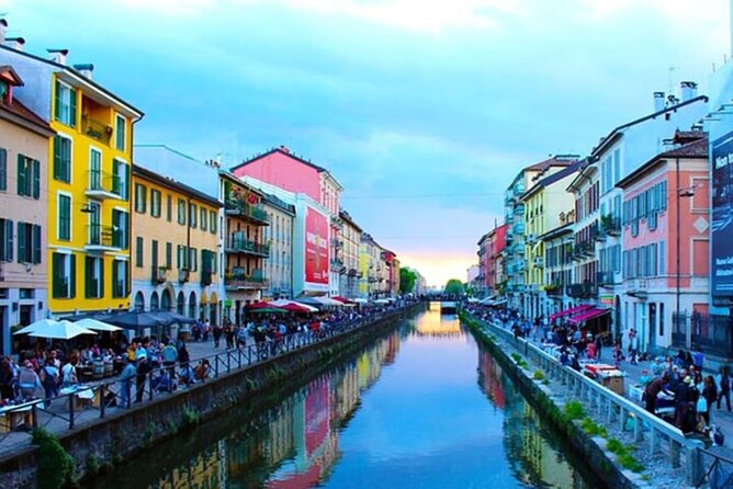 Sunset Navigli Boat Tour in Milan with Optional Aperitivo - Stop by stop: church views that add meaning to the canal