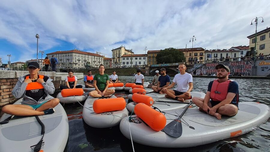 SUPMindfulness on Navigli: wellness experience in Milan - The Digital Detox: Phone Locks, Then Photos for You