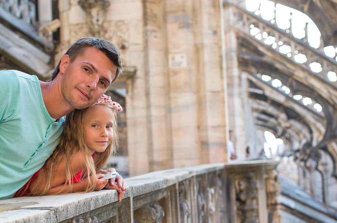 Tour of Milan Cathedral & Rooftop for Kids & Families with Skip-The-line Tickets - Rooftop highlights: buttresses, pinnacles, and the Madonnina